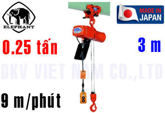 Pa lăng xích điện Elephant CP-025