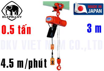 Pa lăng xích điện Elephant CP-050