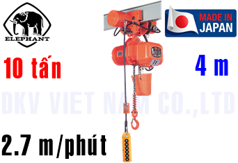 Pa lăng xích điện Elephant DAMB-10