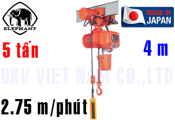 Pa lăng xích điện Elephant DAMB-5