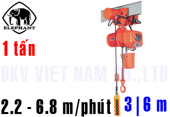 Pa lăng xích điện Elephant DBM-1S