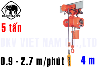 Pa lăng xích điện Elephant DBM-5