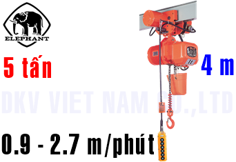 Pa lăng xích điện Elephant DBMB-5