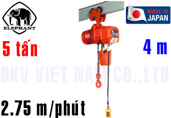 Pa lăng xích điện Elephant DBP-5