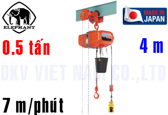 Pa lăng xích điện Elephant FAG-0.5