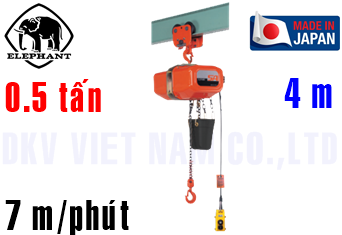 Pa lăng xích điện Elephant FAP-0.5