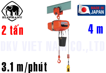 Pa lăng xích điện Elephant FAP-2