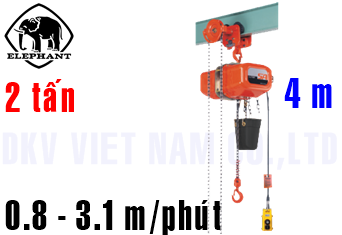 Pa lăng xích điện Elephant FBG-2