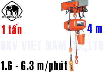 Pa lăng xích điện Elephant FBM-1