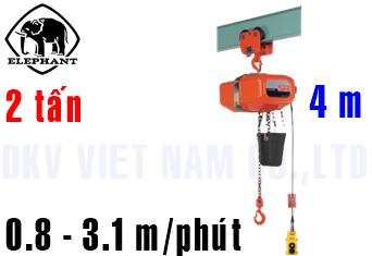 Pa lăng xích điện Elephant FBP-2