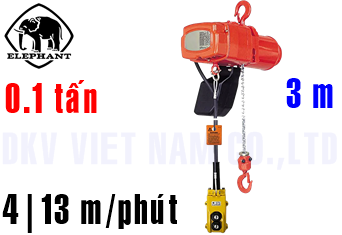 Pa lăng xích điện Elephant HB-01