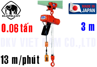 Pa lăng xích điện Elephant HP-006