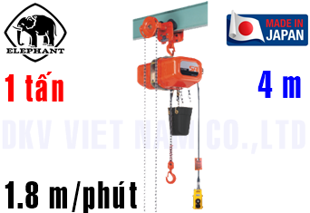 Pa lăng xích điện Elephant SAG-1