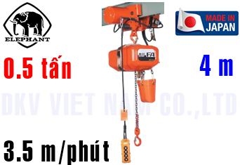 Pa lăng xích điện Elephant SAM-0.5
