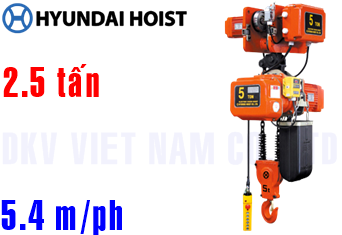 Pa lăng xích điện Hyundai FT-S250
