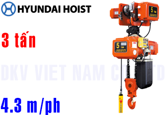 Pa lăng xích điện Hyundai FT-S300