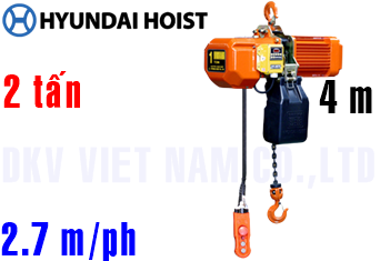 Pa lăng xích điện Hyundai HS-S200