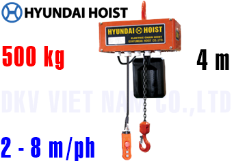 Pa lăng xích điện Hyundai KS-D050