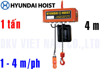 Pa lăng xích điện Hyundai KS-D100