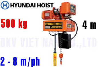Pa lăng xích điện Hyundai KT-D050