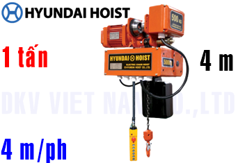 Pa lăng xích điện Hyundai KT-S100