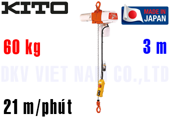 Pa lăng xích điện Kito ED06S
