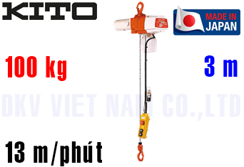 Pa lăng xích điện Kito ED10S