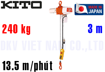 Pa lăng xích điện Kito ED24S