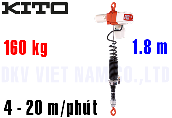 Pa lăng xích điện Kito EDC16SD