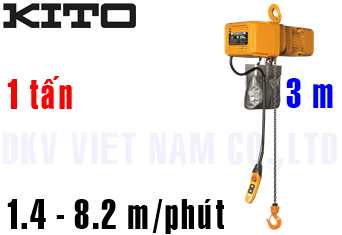 Pa lăng xích điện Kito ER2-010IS