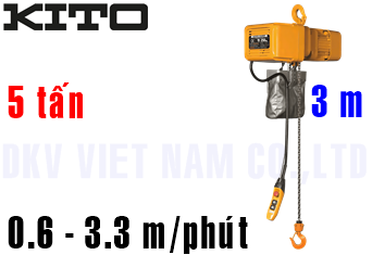 Pa lăng xích điện Kito ER2-050IS