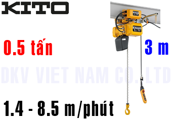 Pa lăng xích điện Kito ER2M005IS-IS