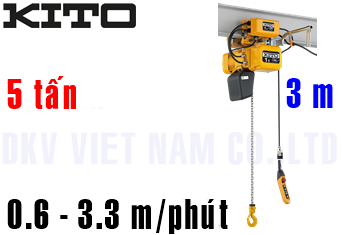 Pa lăng xích điện Kito ER2M050IS-IS