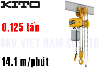 Pa lăng xích điện Kito ER2SG001H