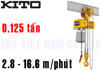 Pa lăng xích điện Kito ER2SG001IH