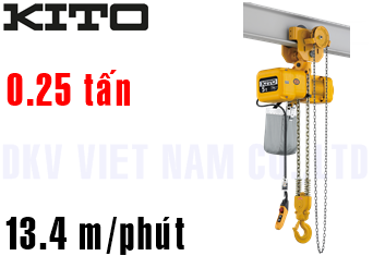Pa lăng xích điện Kito ER2SG003H