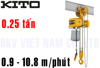 Pa lăng xích điện Kito ER2SG003IS