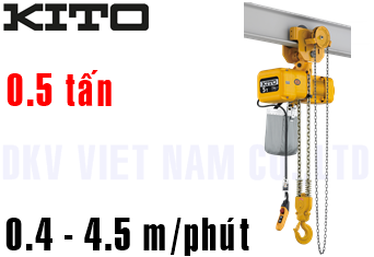 Pa lăng xích điện Kito ER2SG005IL