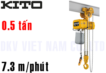Pa lăng xích điện Kito ER2SG005S