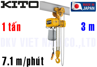 Pa lăng xích điện Kito ER2SG010S