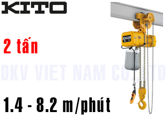 Pa lăng xích điện Kito ER2SG020IS