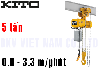 Pa lăng xích điện Kito ER2SG050IS