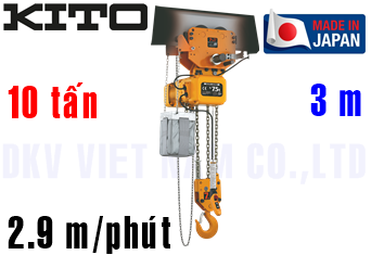 Pa lăng xích điện Kito ER2SG100S