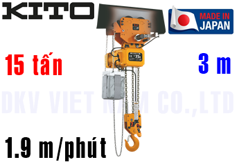 Pa lăng xích điện Kito ER2SG150S