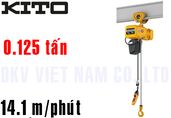 Pa lăng xích điện Kito ER2SP001H