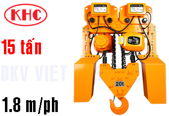 Pa lăng xích điện Korea Hoist KCH-C15TPM