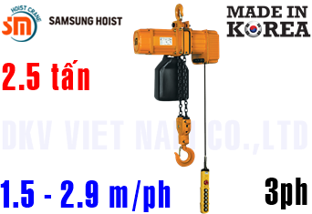Pa lăng xích điện SamSung SCO-D2500D