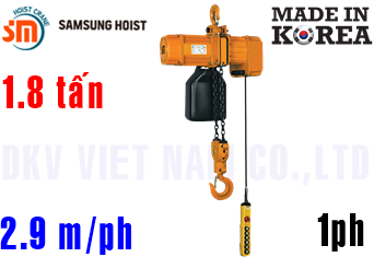 Pa lăng xích điện SamSung SCO-S1800D-SP