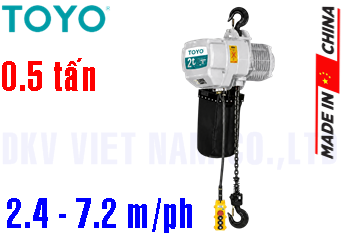Pa lăng xích điện Toyo TY1-0.5A/F