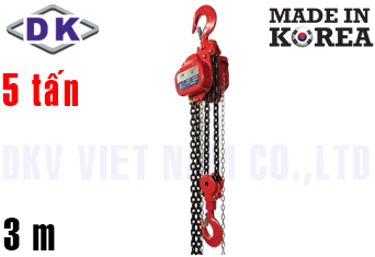 Pa lăng xích kéo tay DK DH-050